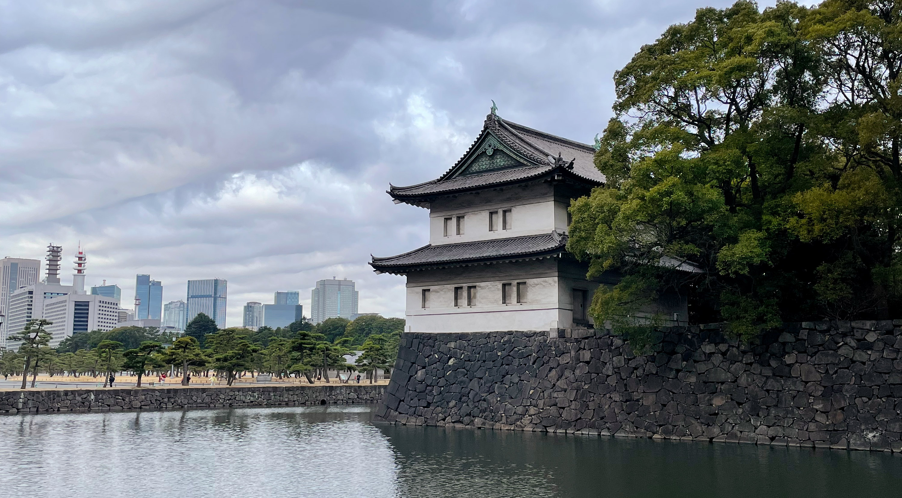 The old and the new of Tokyo