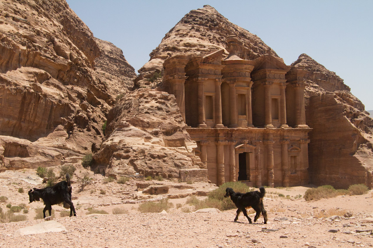 Sunrise across the desert