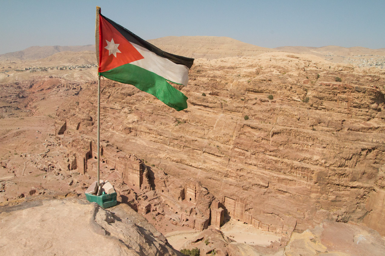 Sunrise across the desert