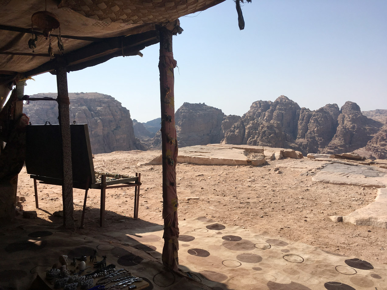 Sunrise across the desert