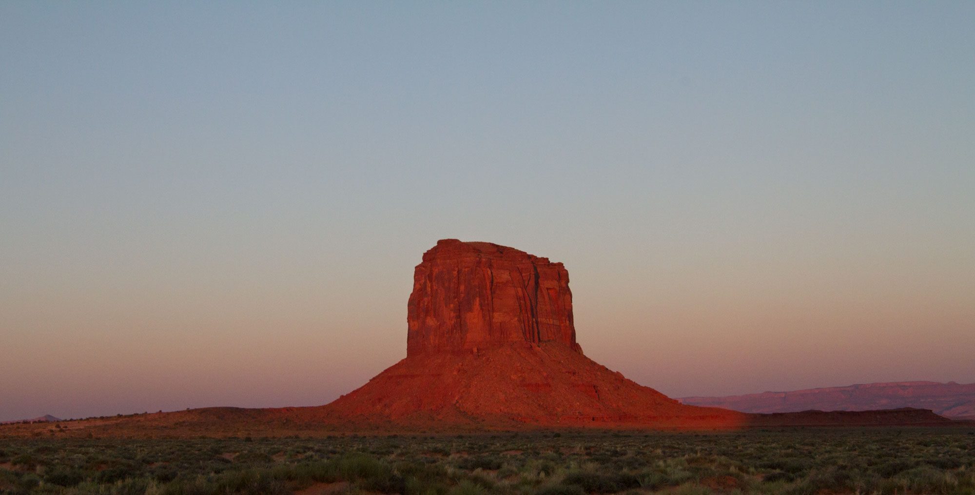 Sunrise at Monument Valley