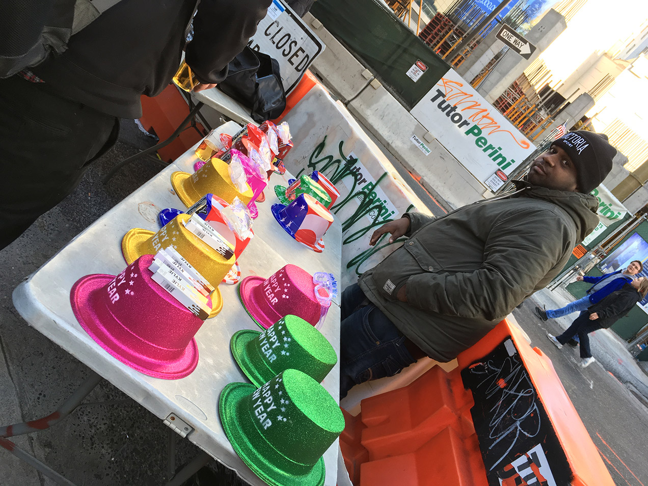 merch table