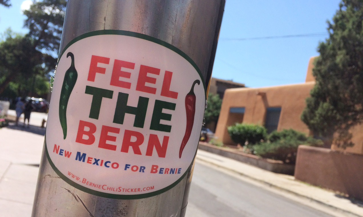 Feel the Bern sticker