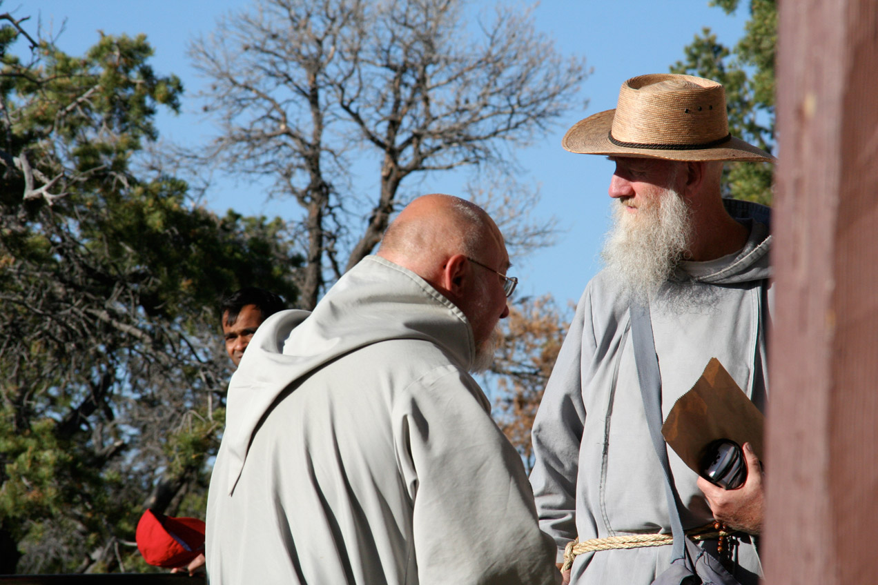 Two Christian brothers at the Grand Canyon