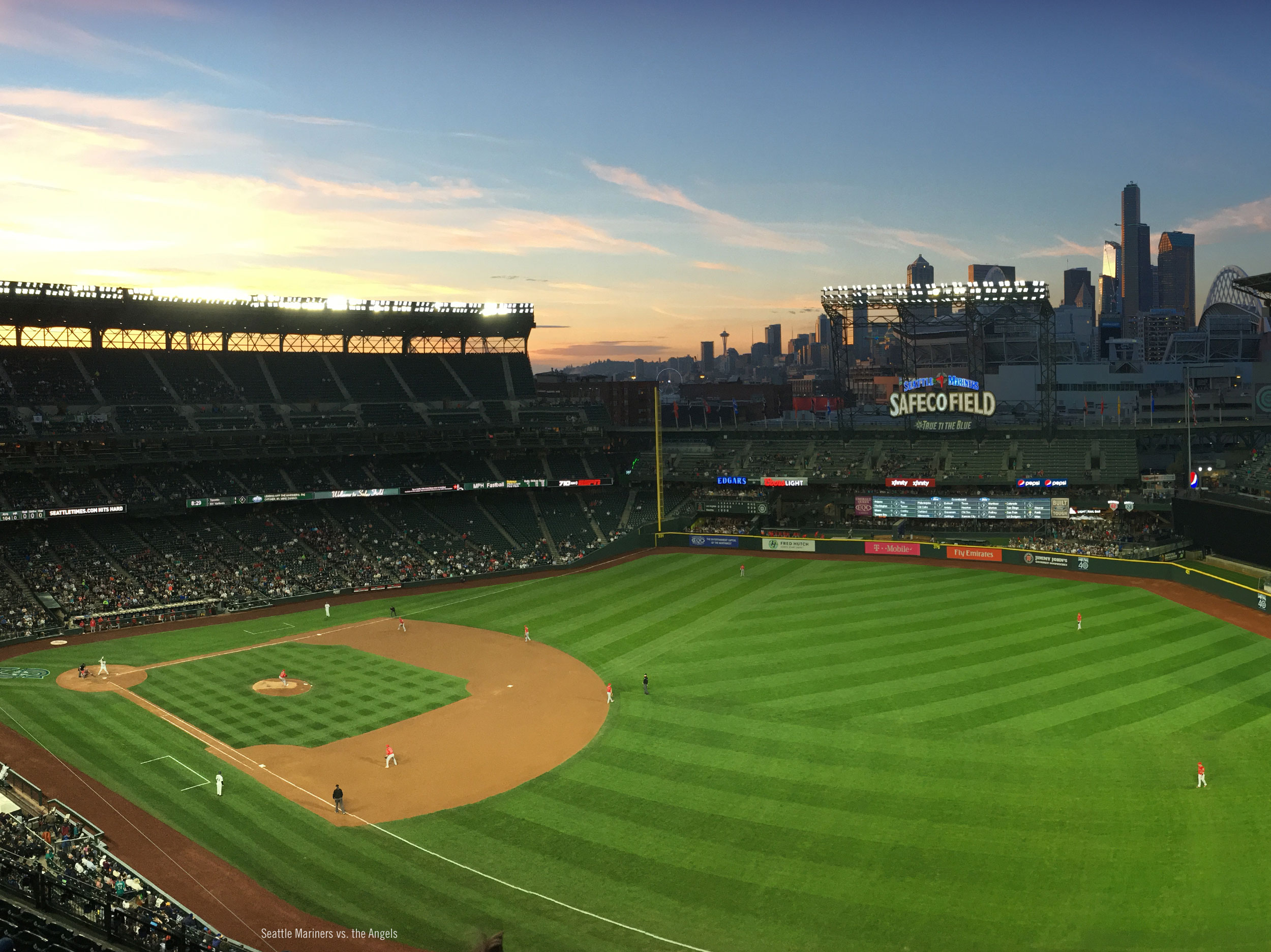 Mariners vs Angels
