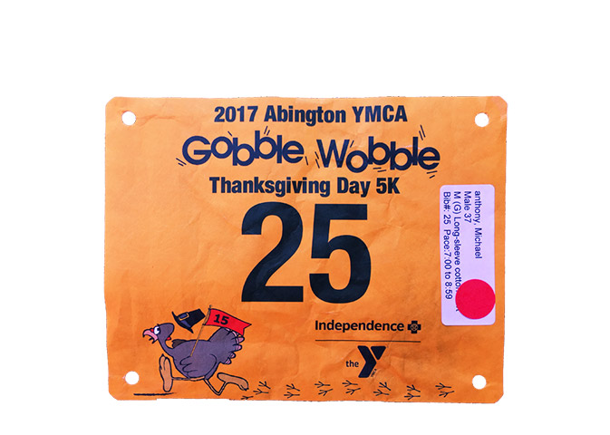 Gobble Wobble bib