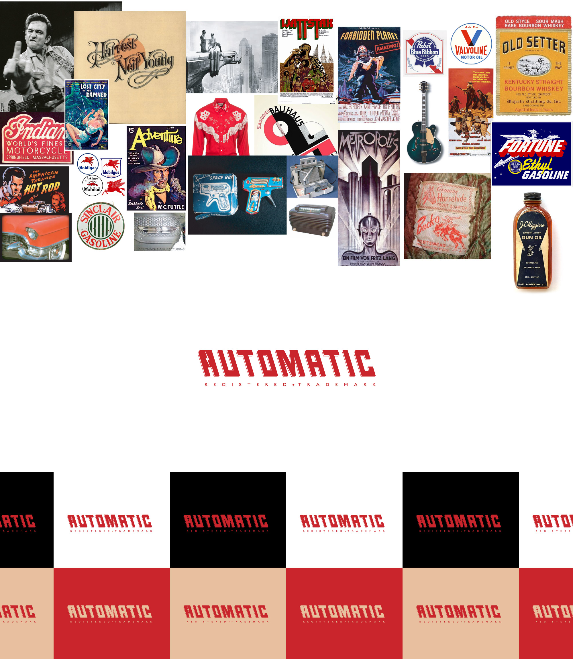 Automatic branding work