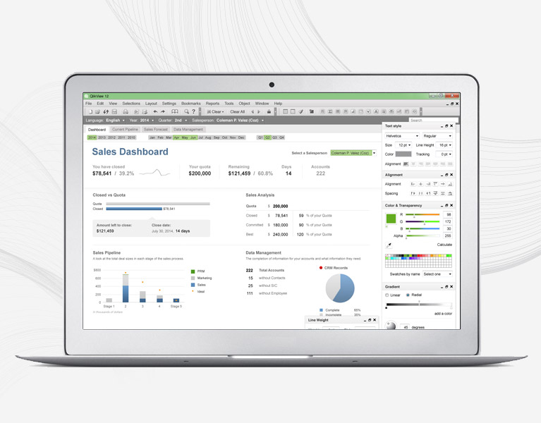 Qlikview 12 conceptual redesign