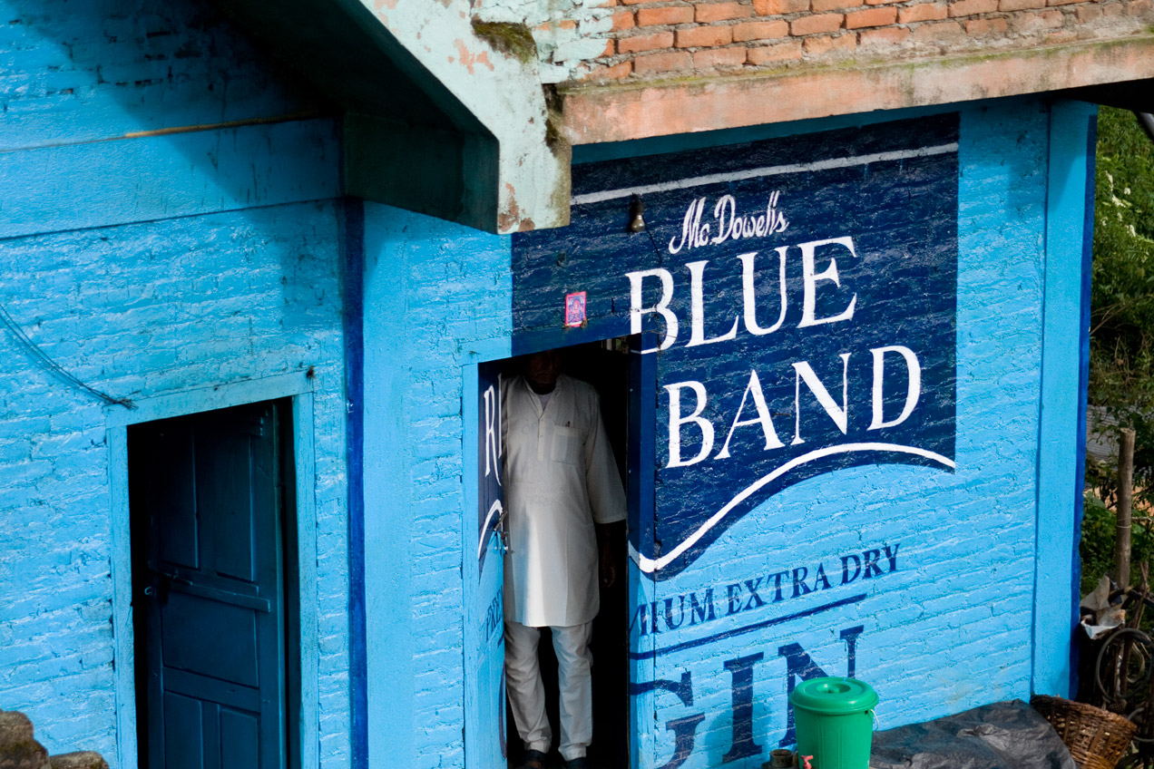 Man standing in a doorway