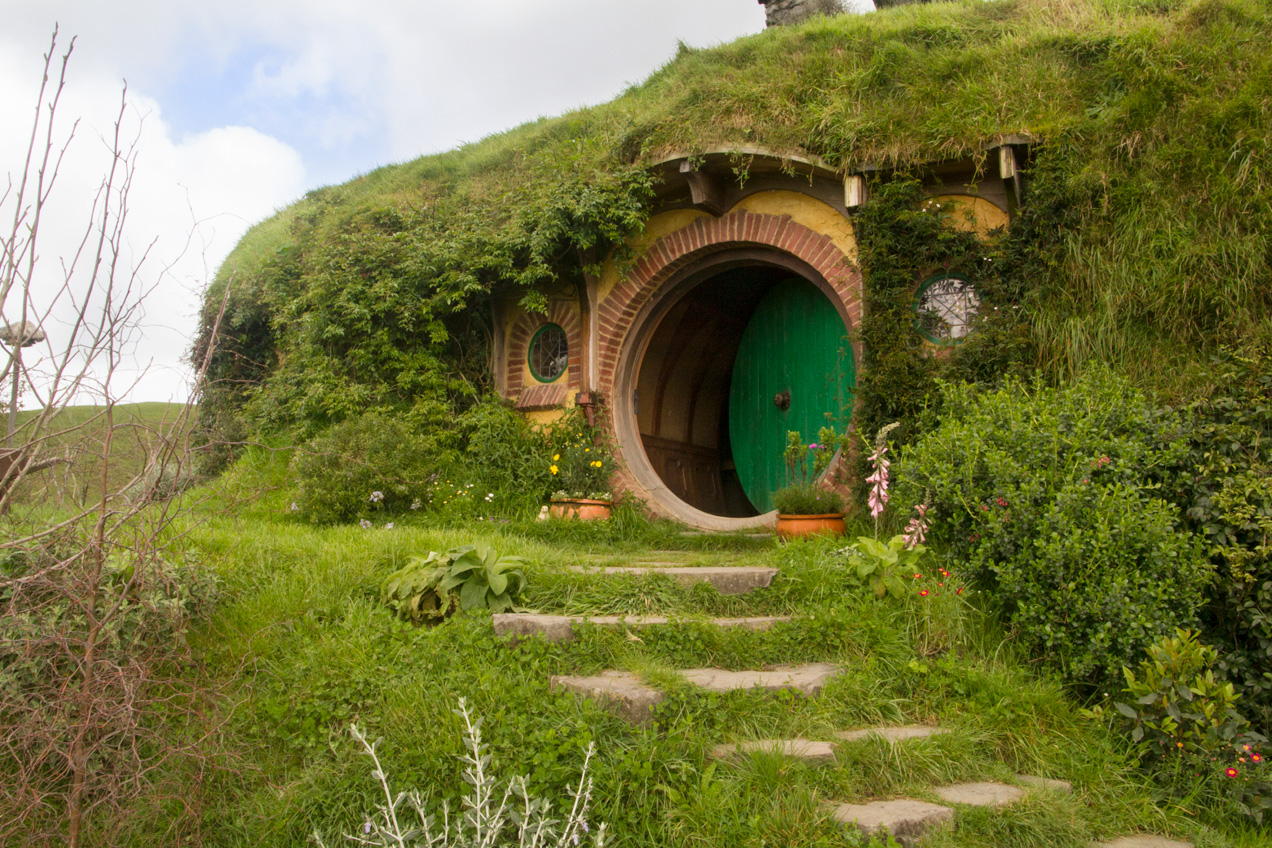 Bilbo/Frodo's house in Hobbiton