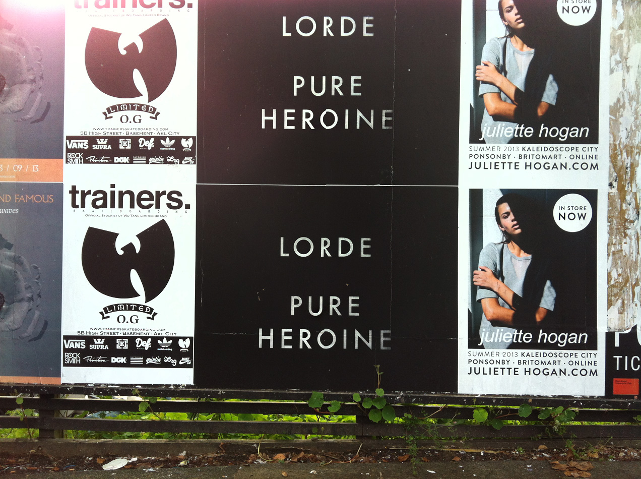 Lorde billboard ads