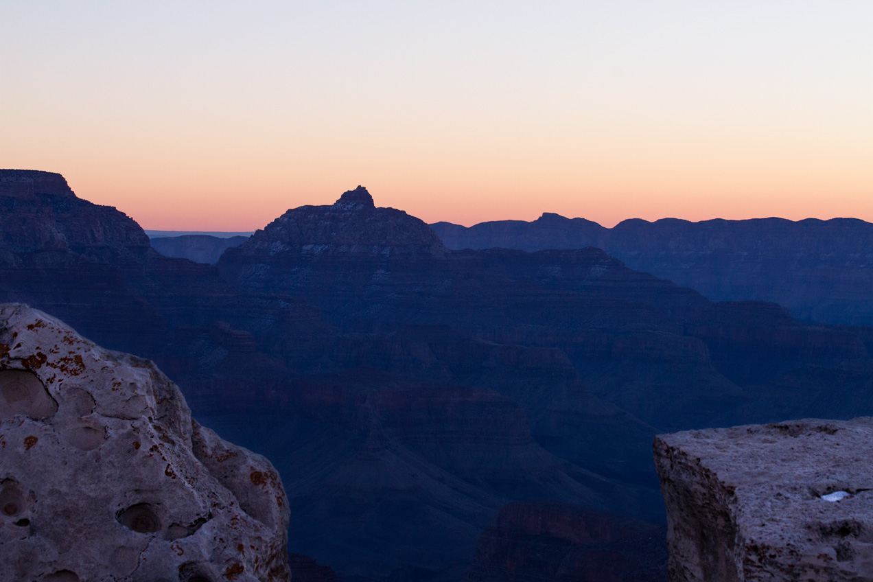 Sunrise at the Grand Canyon